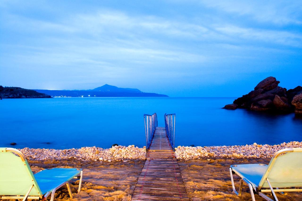 Sia'S Sea House Villa Almirída Kültér fotó